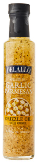 delallo garlic parm drizzle